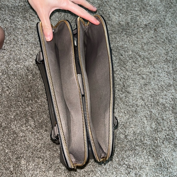 Target Gray Double Top Handle Shoulder Bag - Picture 5 of 11